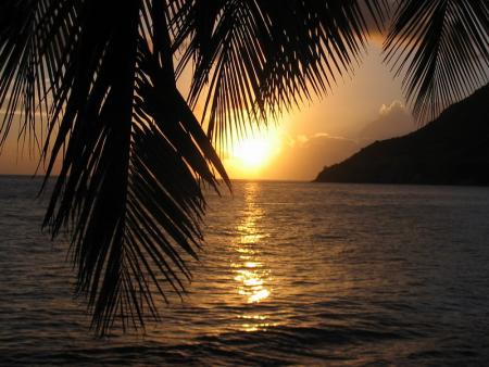 coucher de soleil